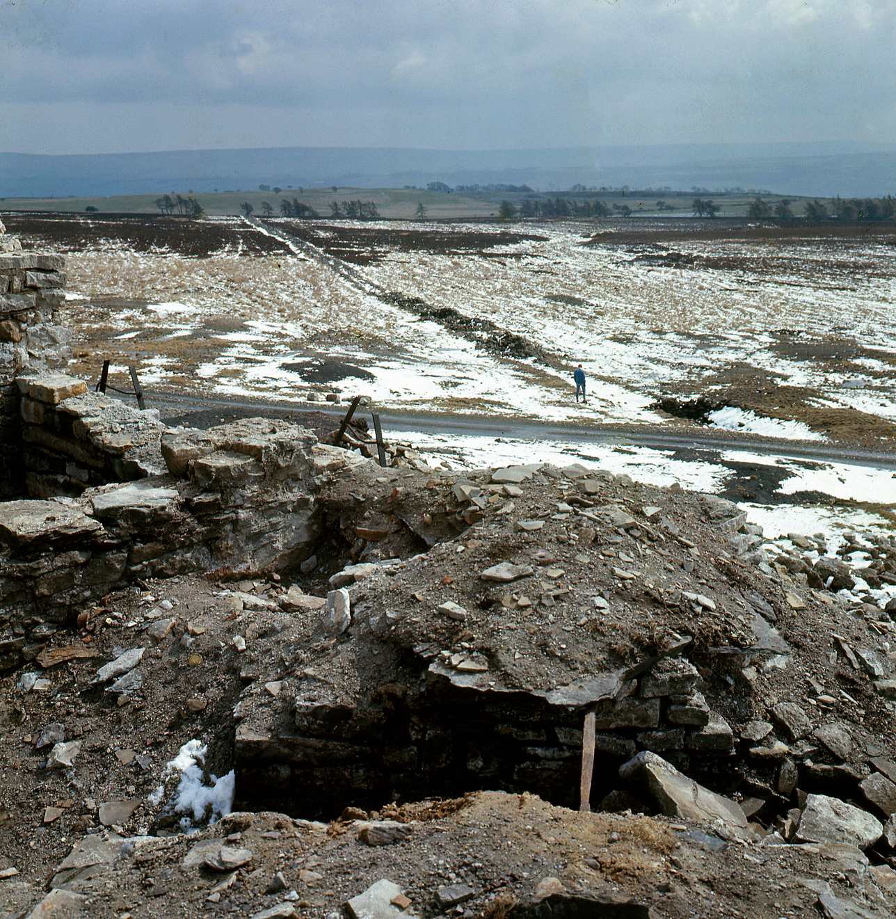 Cobscar Mill and Keld flues Swaledale 1972